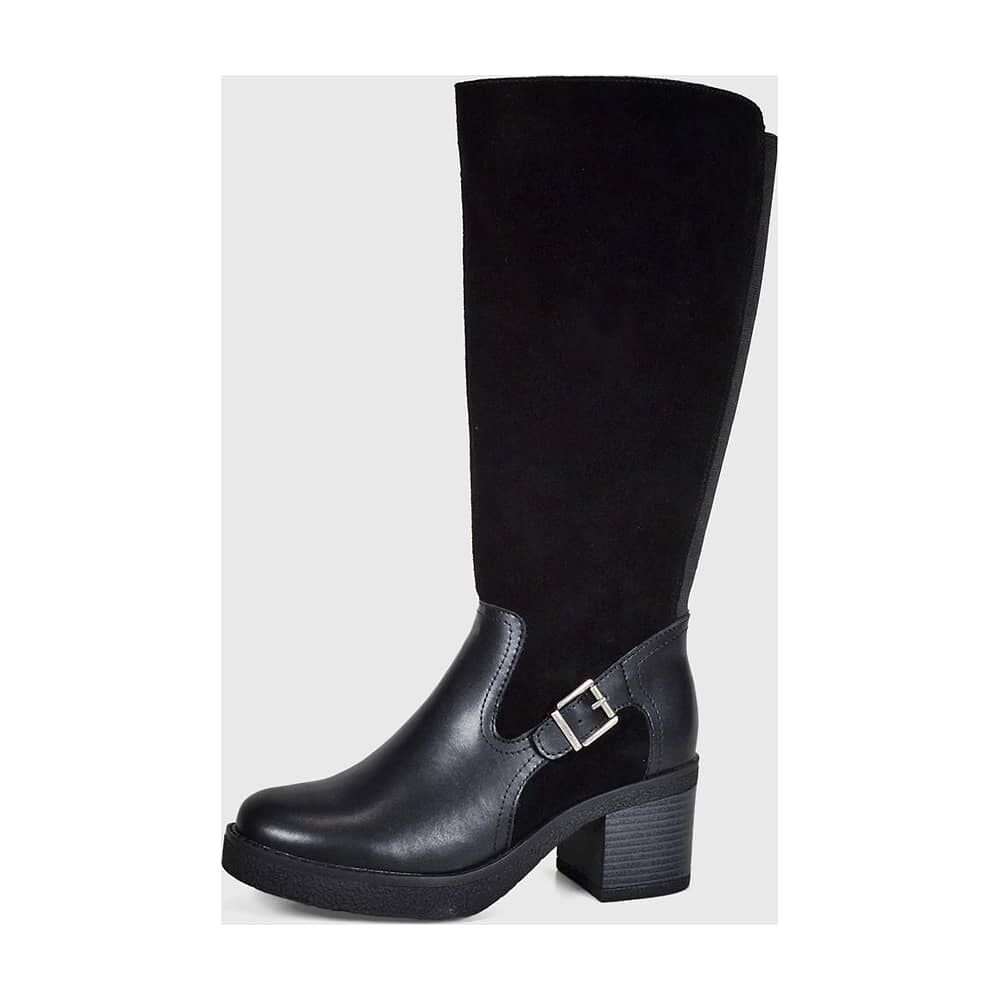 Bota Cuero Usune Negro image number 1.0