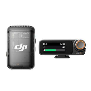 Dji Mic 2 (1 Tx + 1 Rx) Micr&oacute;fono Con Transmisor - Black
