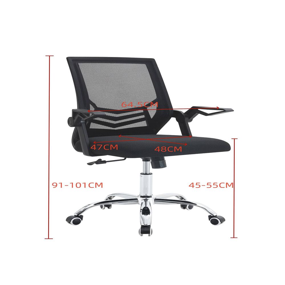 Silla De Oficina Ejecutiva Liverpool Ergonomica Color Negro Bm-813 Arthome image number 5.0