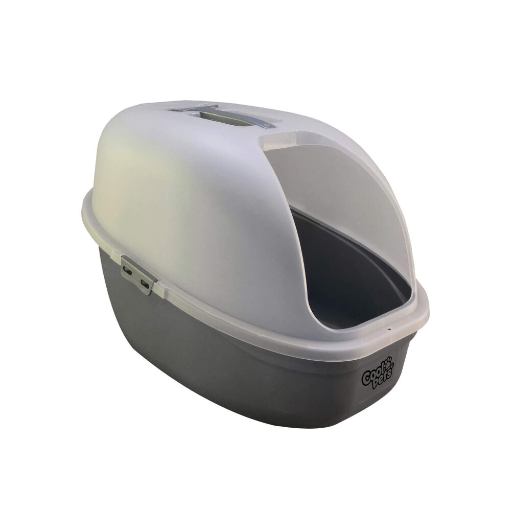 Arenero Cerrado Gatos Con Pala 61*41.5*41 Cm Cool Pets image number 2.0