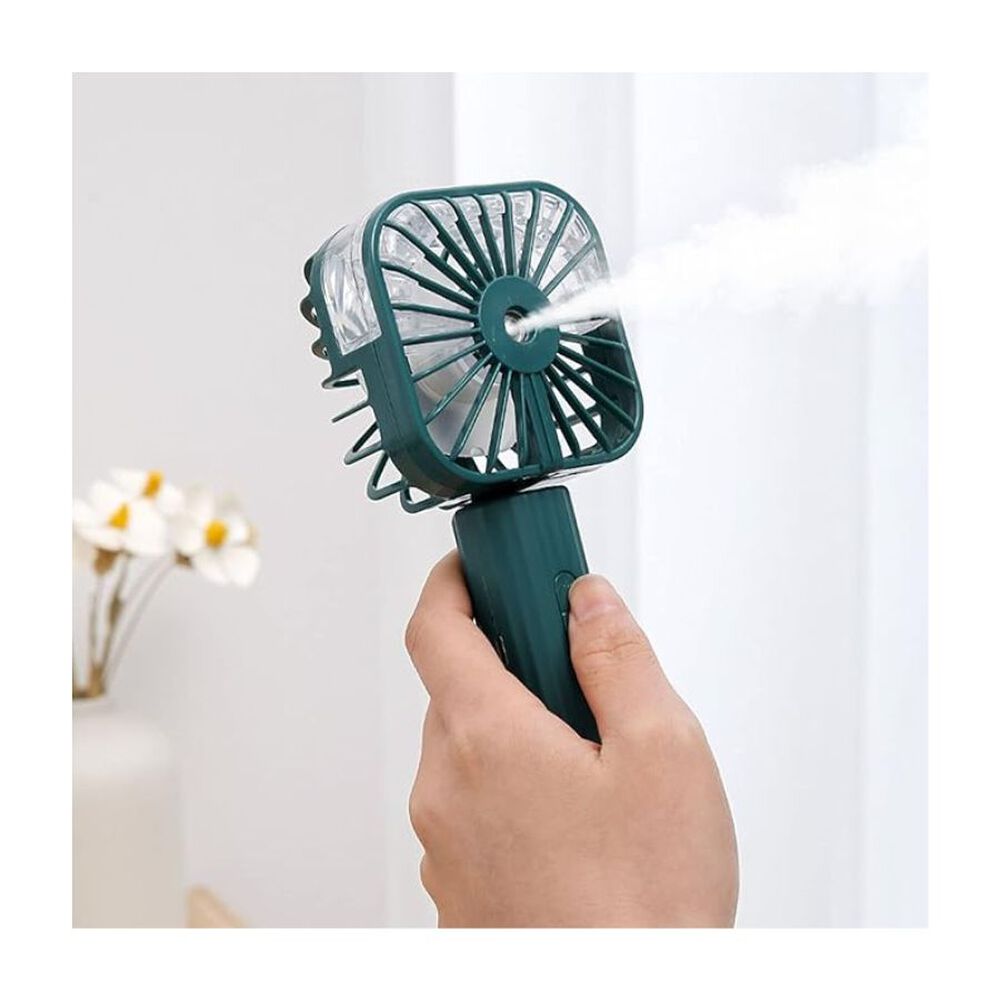 Mini Ventilador De Mano Spray Portátil Usb 3 Velocidades image number 1.0