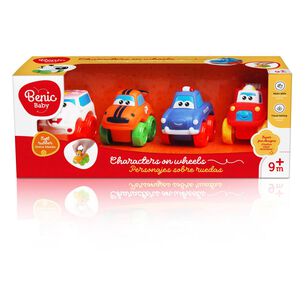 Juguete Didactico Set De Autitos Benic Baby