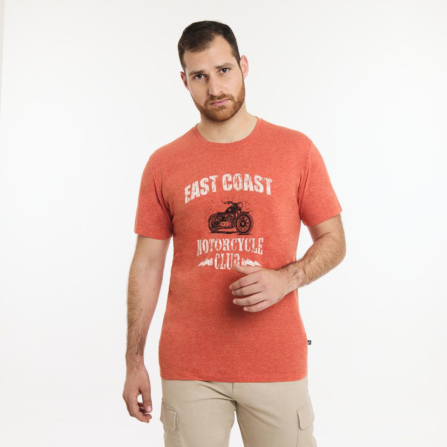 Polera Regular Manga Corta Cuello Redondo Hombre Herald image number 0.0
