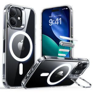 Para Iphone 17 - Carcasa Magsafe Con Soporte