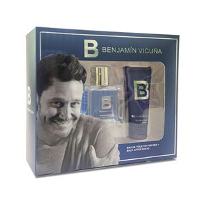 Set De Perfumería B Benjamín Vicuña / 50 Ml / Eau De Toilette + After Shave Balm