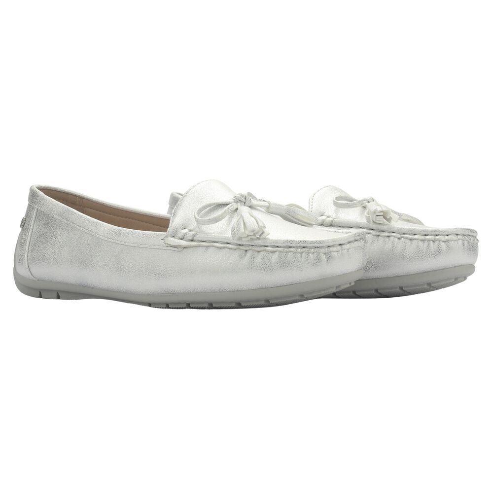 Mocasin Mujer Casual Plateado Chalada Nautico-3 image number 5.0