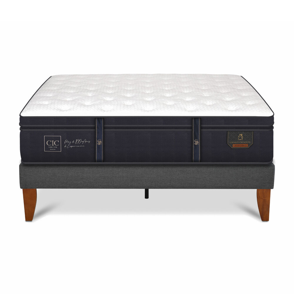 Cama Europea Cic Grand Premium / 2 Plazas / Base Normal image number 0.0