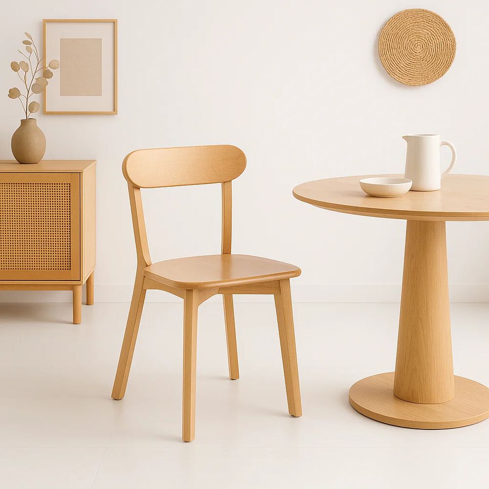 Silla Fresno De Madera - Natural image number 1.0