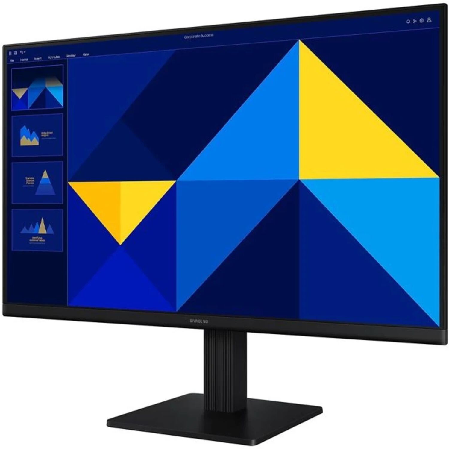 Monitor Samsung Ls24d300galxzs 24" (plano) - Full Hd (1920x1080) - 5 Ms - 100 Hz - Ips - Vesa (hdmi/vga) - Nuevo image number 1.0