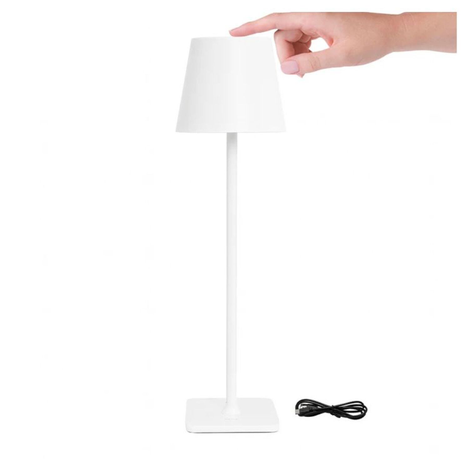 L&aacute;mpara Led Mesa Recargable Usb Inal&aacute;mbrica Minimalista image number 4.0