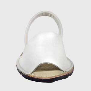 Sandalia Cuero Marcia Blanco