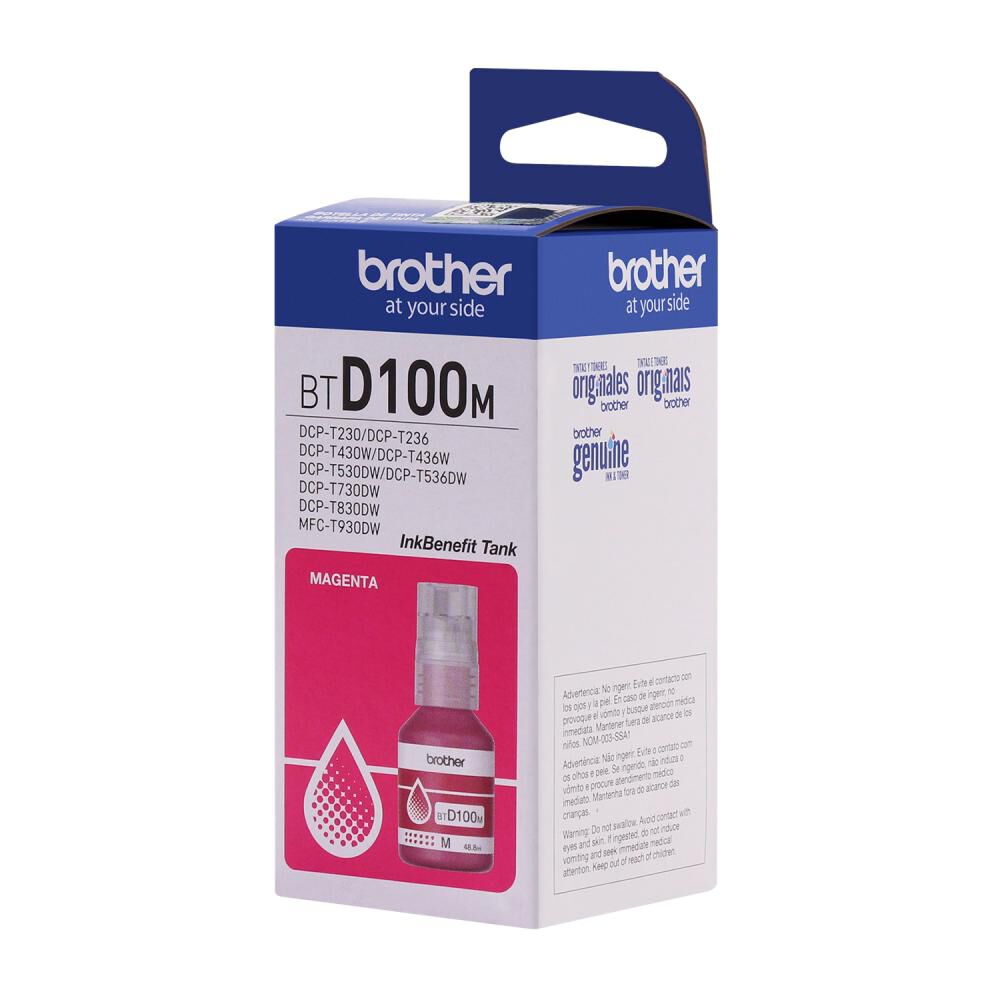 Tinta Brother BTD100M Magenta image number 4.0