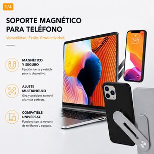 Soporte Magn&eacute;tico Para Iphone / Android Macbook Notebook
