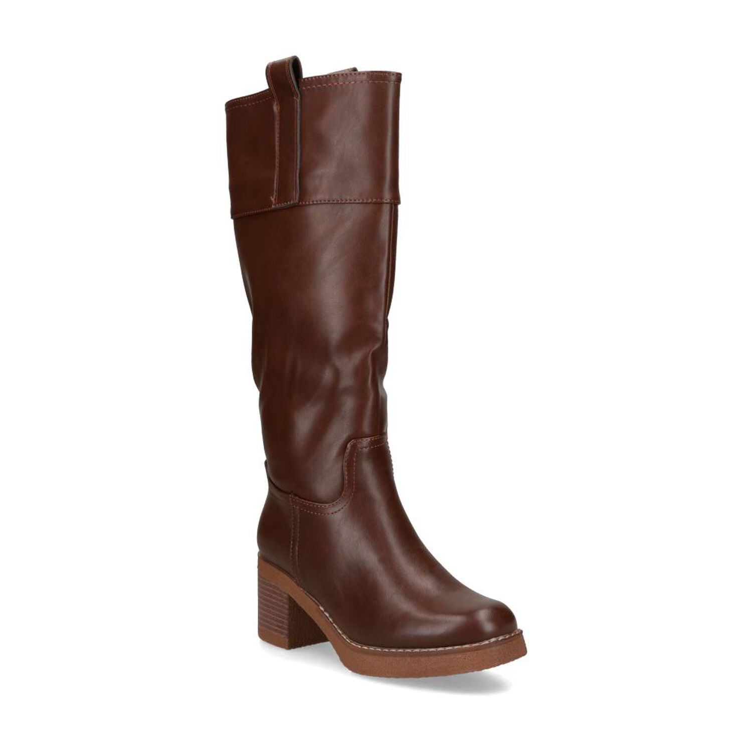 Bota Mujer Via Uno Brown image number 0.0