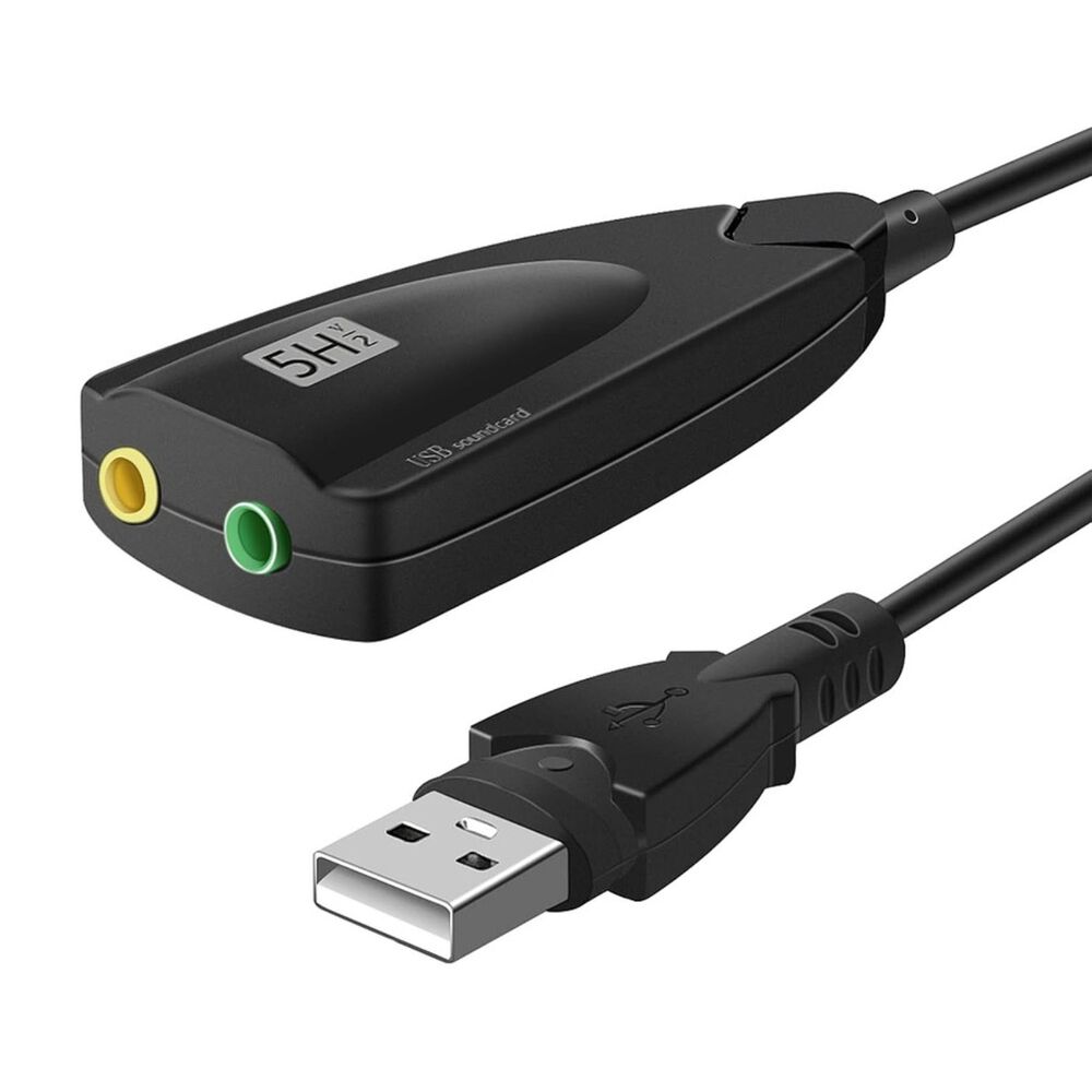 Tarjeta De Sonido Usb 3d Virtual 5hv2 7.1 image number 2.0