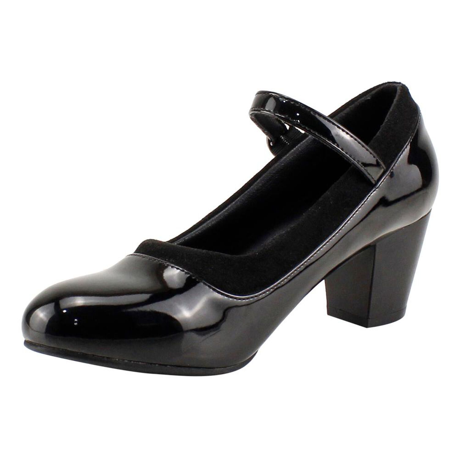 Zapato Con Taco Mujer New Walk Black image number 2.0