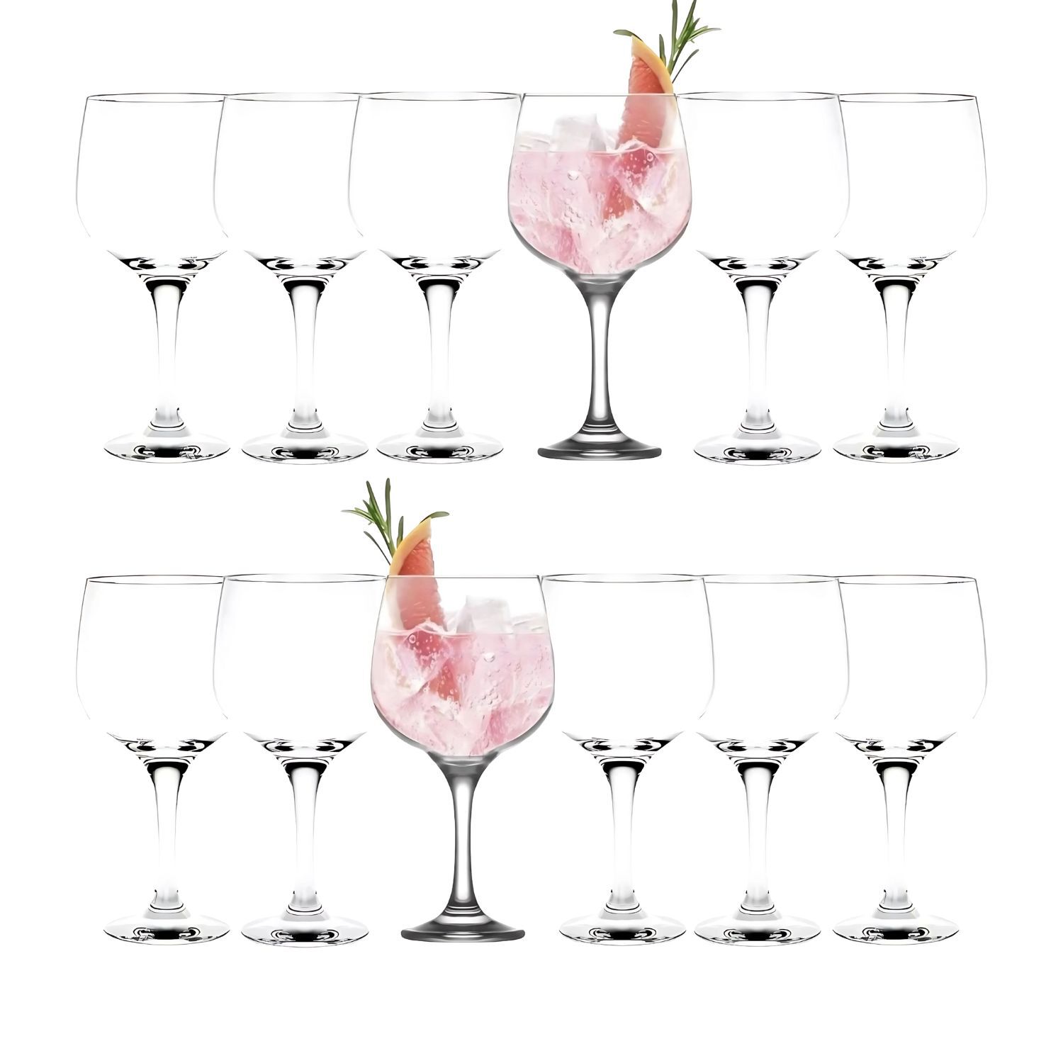 Set 12 Copas Gin Tonic Clasico Cocktail Vidrio 653ml Cristar image number 0.0
