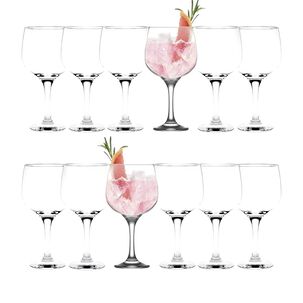 Set 12 Copas Gin Tonic Clasico Cocktail Vidrio 653ml Cristar