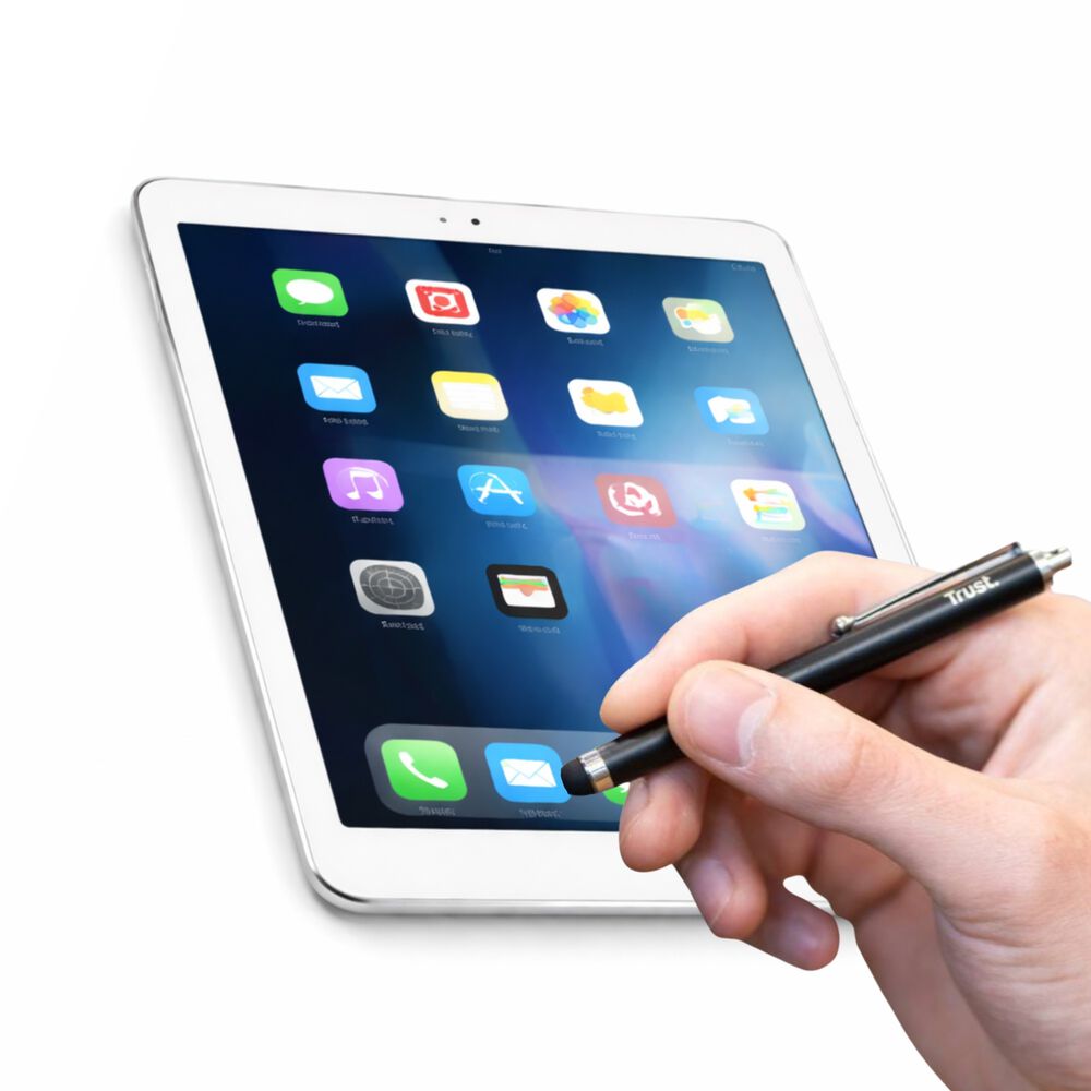 L&aacute;piz Touch Para Smartphones & Tablet Trust Stylus Pen Soft image number 6.0