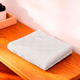 Toalla De Manos Savoy Nautica 100% Algod&oacute;n Ultra Suave 40x60cm Gris