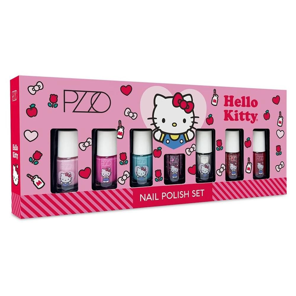 Set De Esmaltes Nail Polish Hello Kitty image number 0.0