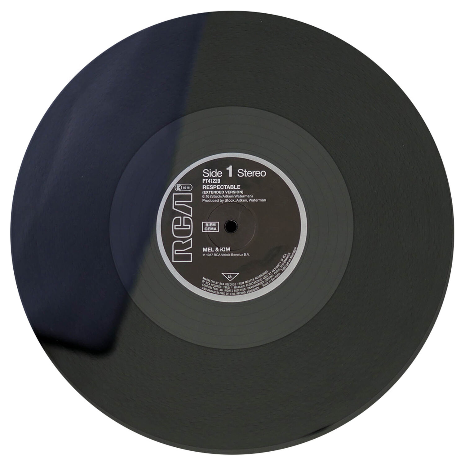 Mel & Kim - Respectable | 12" Maxi Single Usado image number 2.0