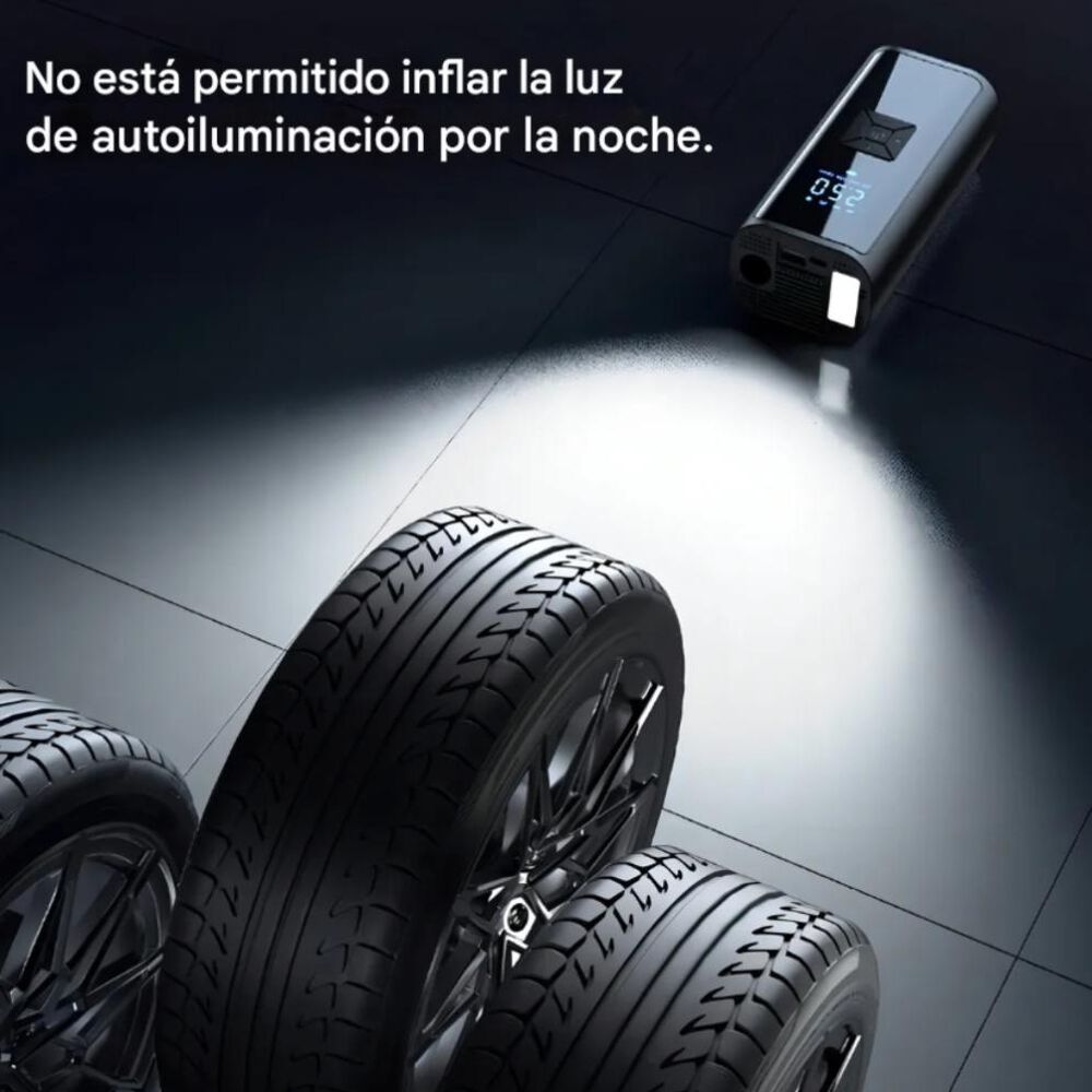 Compresor De Aire Portátil Inflador De Neumáticos Digital image number 4.0