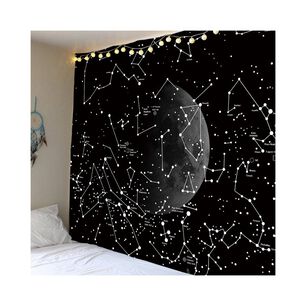 Tapiz Constelaci&oacute;n Astros Lunares Decoraci&oacute;n 60x60