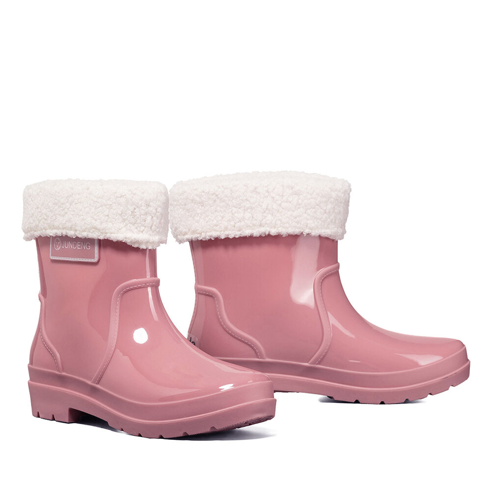 Bot&iacute;n De Agua Mujer Pvc Casual Impermeable Weide Gh161 image number 5.0