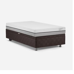 Cama Ba&uacute;l Rosen Pratta / 1.5 Plazas / Base Normal