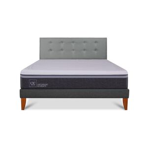 Cama Europea Cic Ortopedic Advance / King / Base Normal + Respaldo