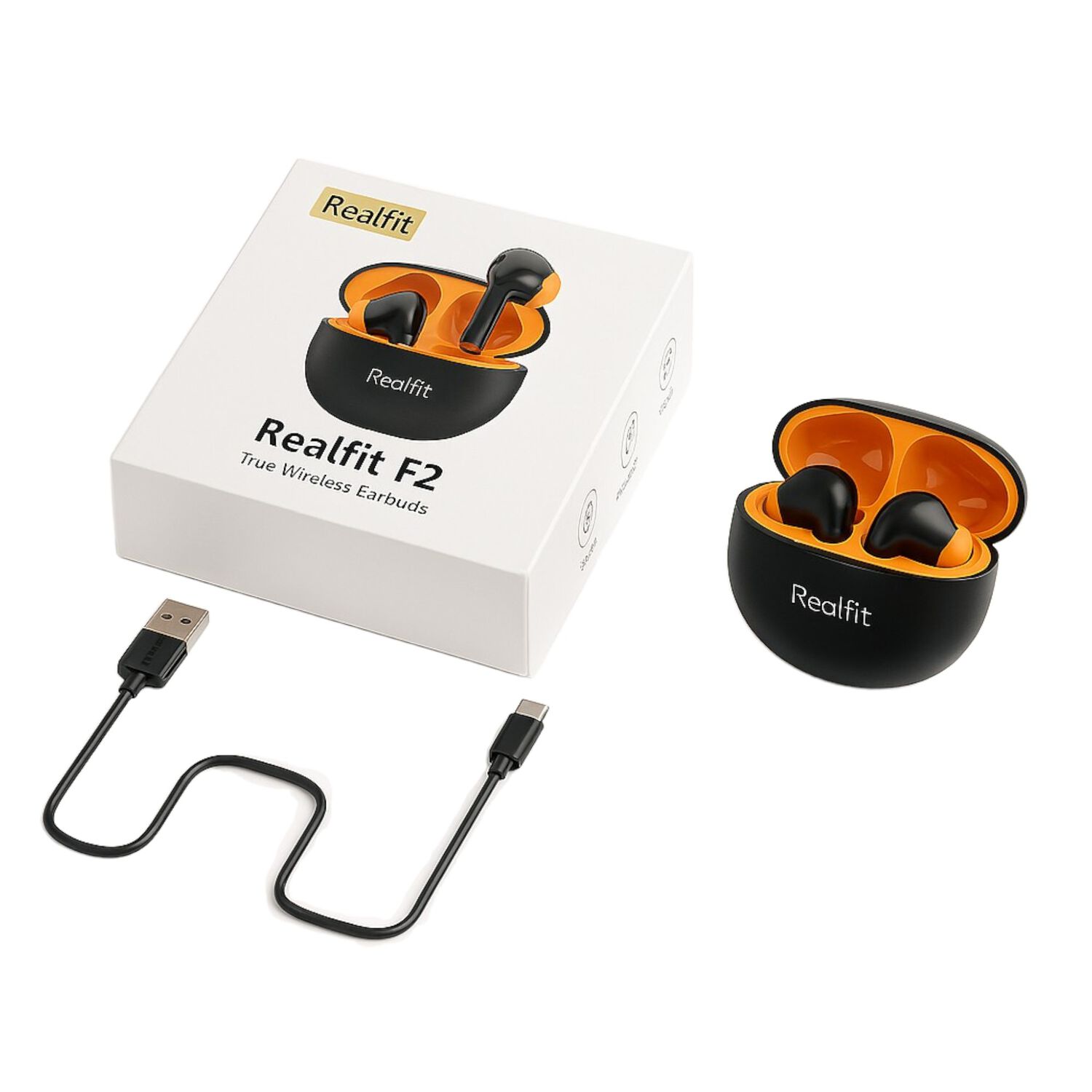 Aud&iacute;fonos Inal&aacute;mbricos Realfit F2 - Sonido Hifi, Inal&aacute;mbricos Con Larga Bater&iacute;a image number 2.0