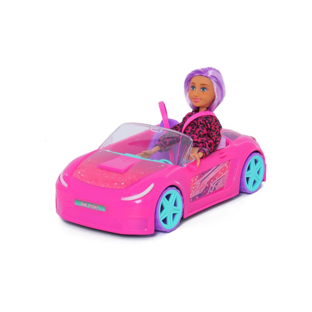 Playsets Little Bebbops Auto Fashion Con Muñeca image number 2.0
