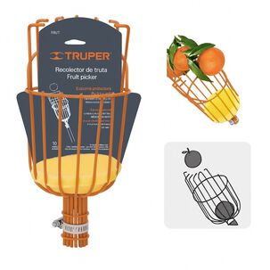 Recolector De Frutas Truper Con Cojin, Frut