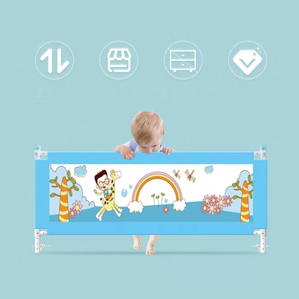 Baranda De Cama Seguridad Para Bebe Plegable 150 Cm image number 0.0