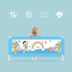 Baranda De Cama Seguridad Para Bebe Plegable 150 Cm