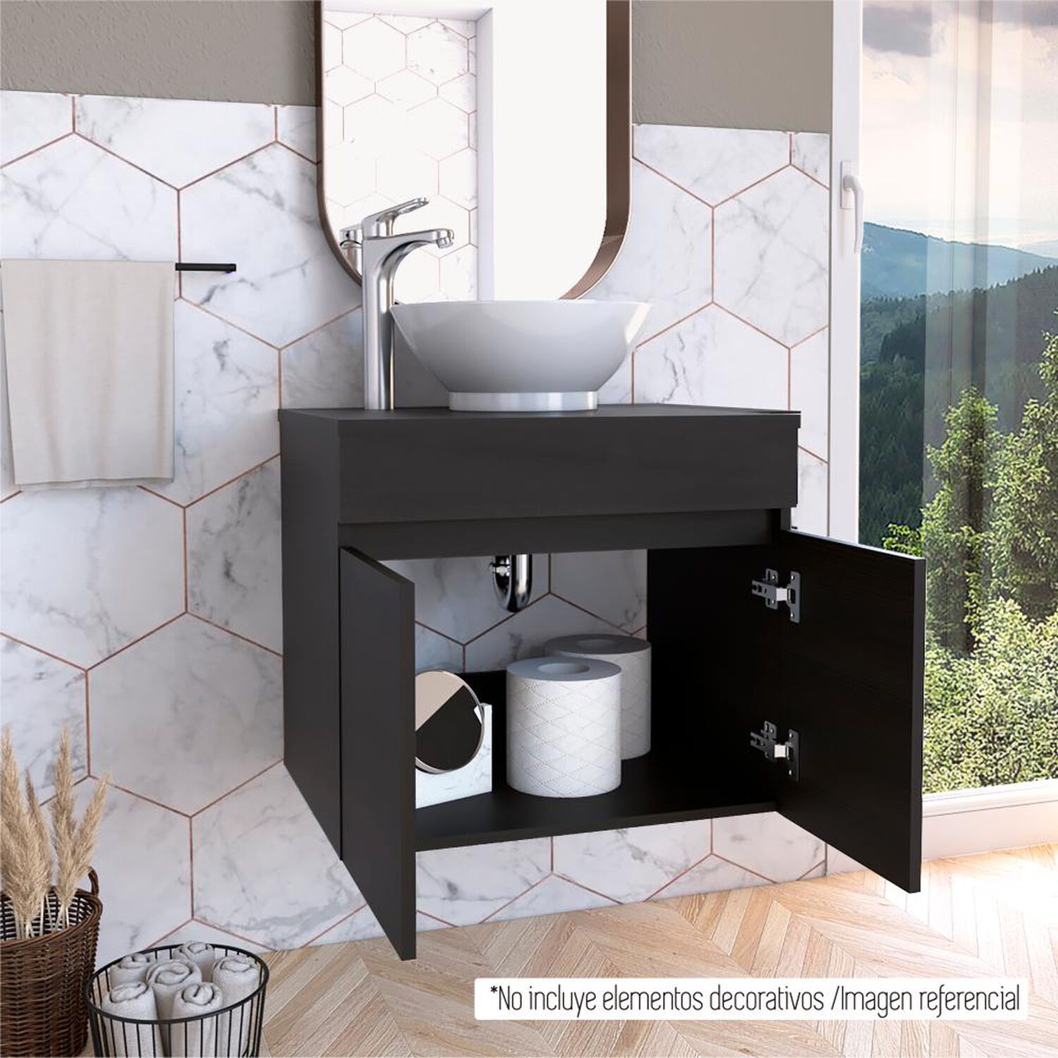 Mueble Lavamanos Tuhome Lavamanos Manchester / 2 Puertas image number 1.0