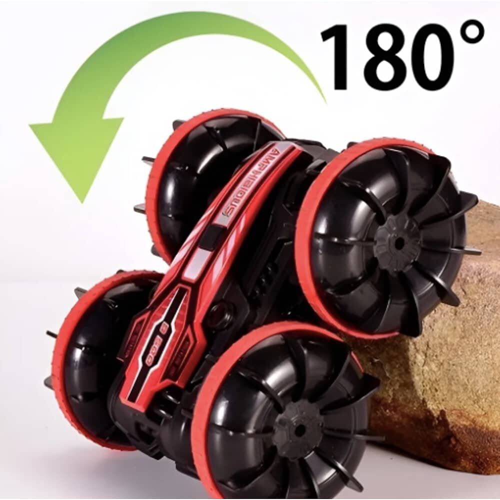 Carrito Control Remoto Anfibio Stunt Recargable 360 Grados image number 4.0