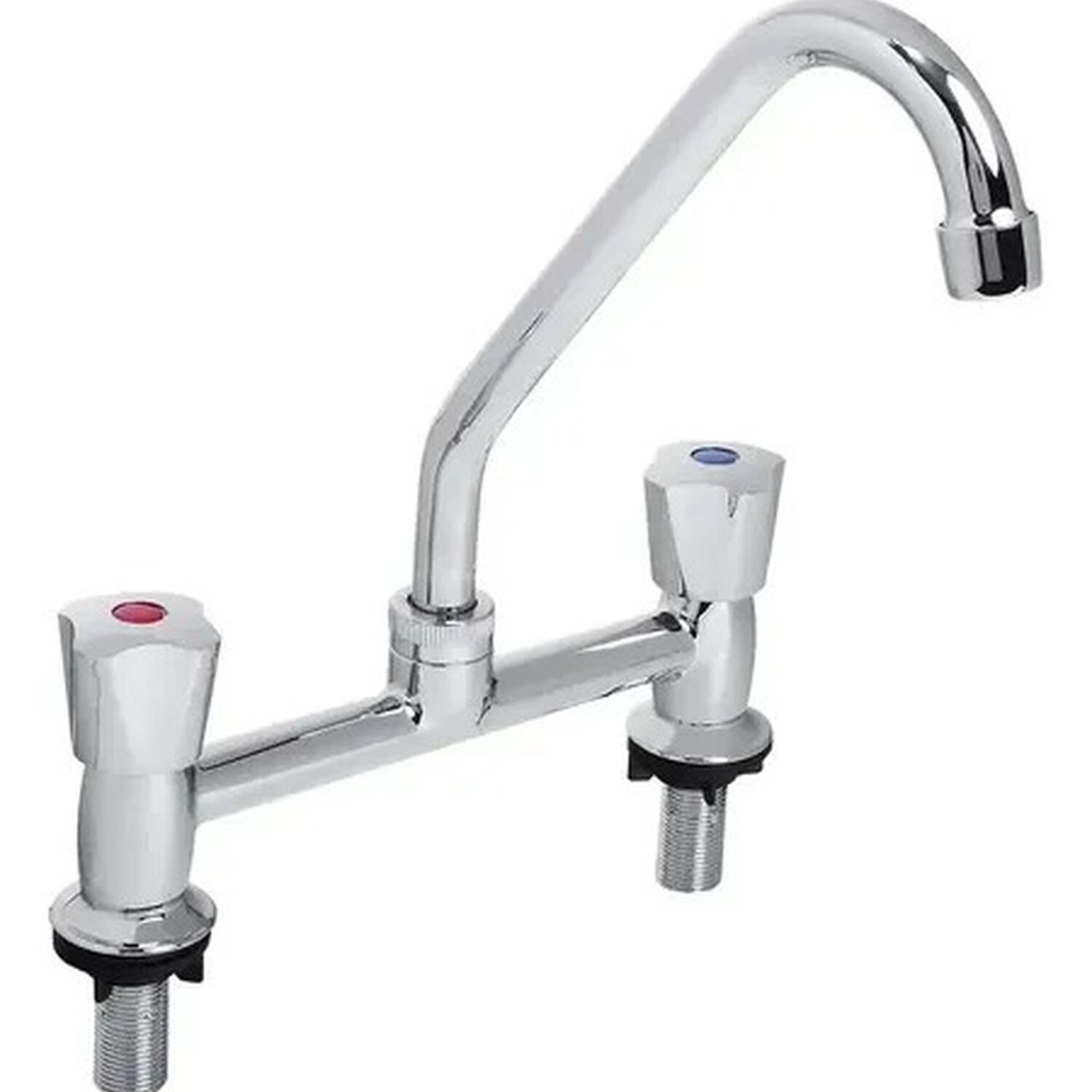 Combinacion Llave Grifo Doble Para Lavaplatos Modelo Arizona Marca Pmb image number 2.0