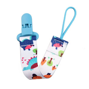 Porta Chupete De Cinta Clips De Tela Para Bebe Afirma Tete
