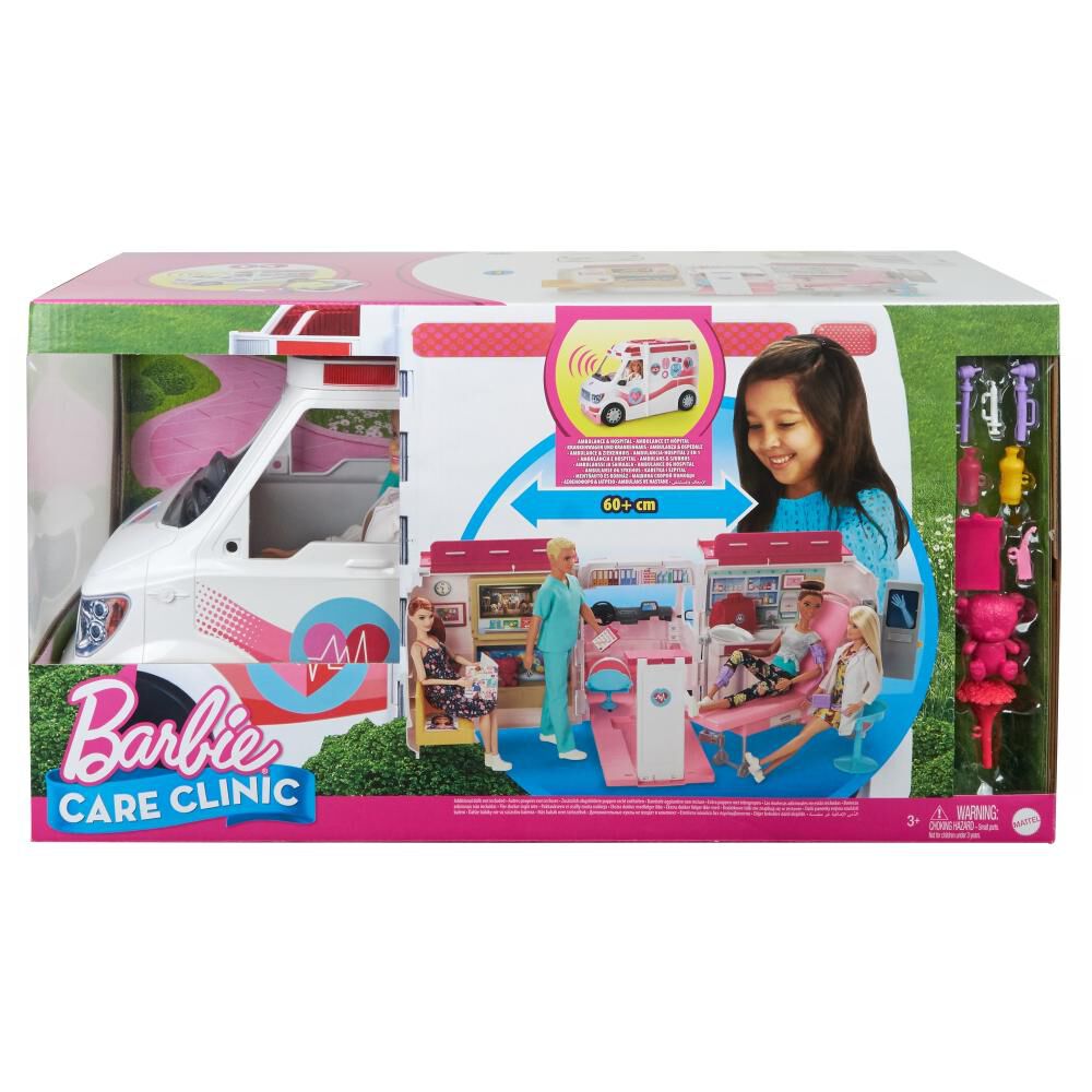 Barbie Careers Muñeca Hospital Móvil Doctor Y Enfermera image number 2.0