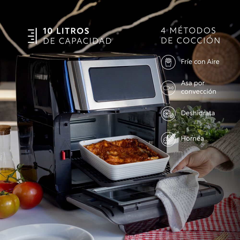 Freidora De Aire Air Fryer Full 10 L Easyways image number 1.0