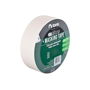 Pack X 4 Cinta Masking Tape Crema 36mm. X 40m. Torre