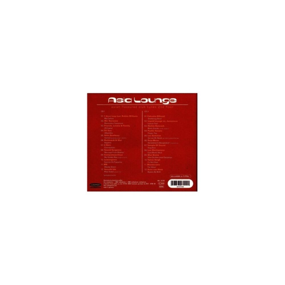 Asia Lounge - Asian Flavoured Club Tunes-2nd Floor (2cd) | Cd image number 1.0