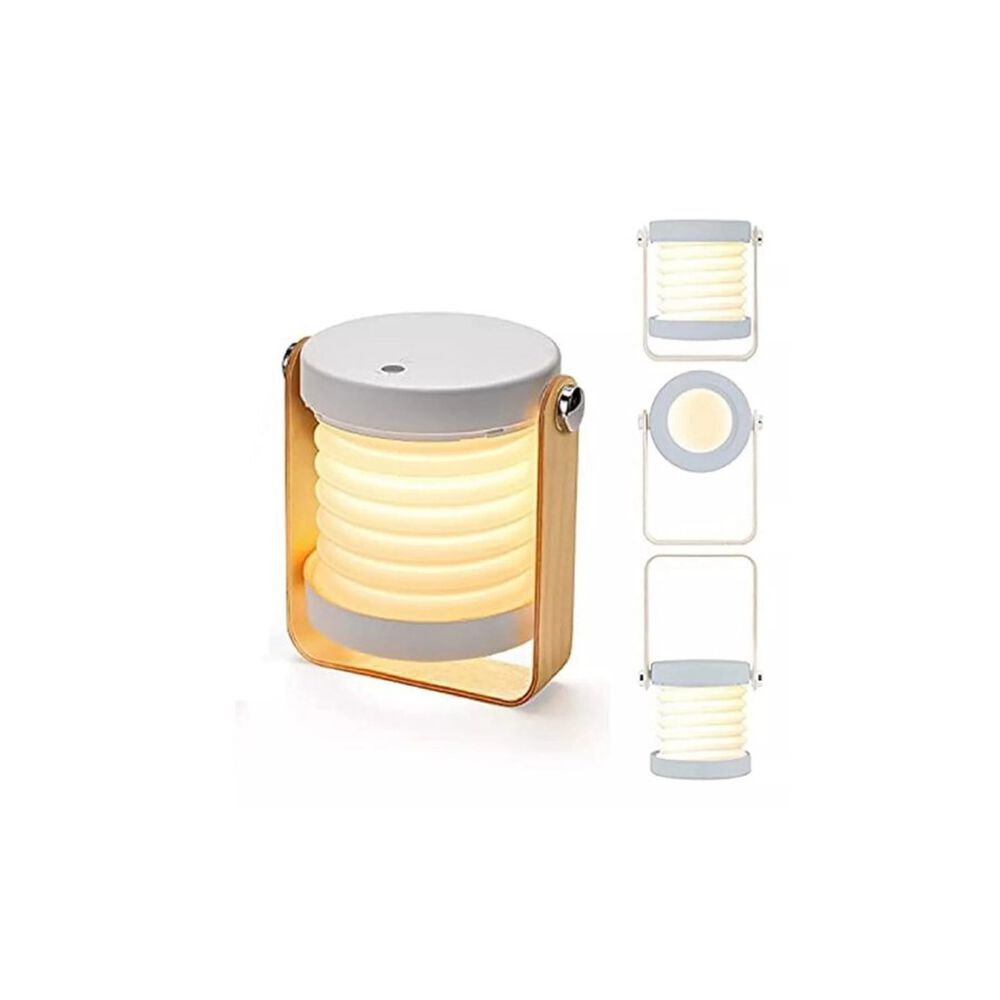 L&aacute;mpara De Mesa Plegable 4 En 1 Luz Telesc&oacute;pica Port&aacute;til image number 0.0