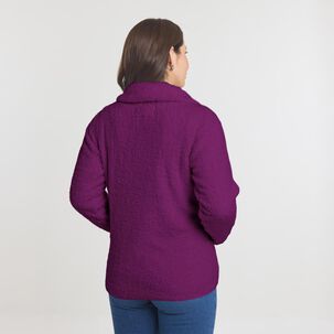 Polerón Polar Fleece Manga Larga Cuello Alto Mujer Geeps