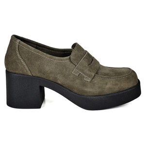Zapato Cuero Syriana Gris