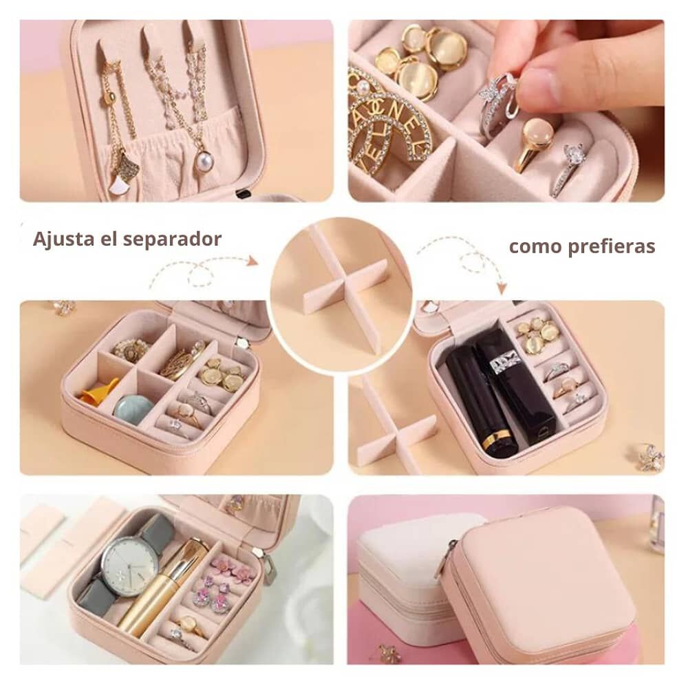 Joyero Port&aacute;til Estuche Organizador De Viaje image number 3.0