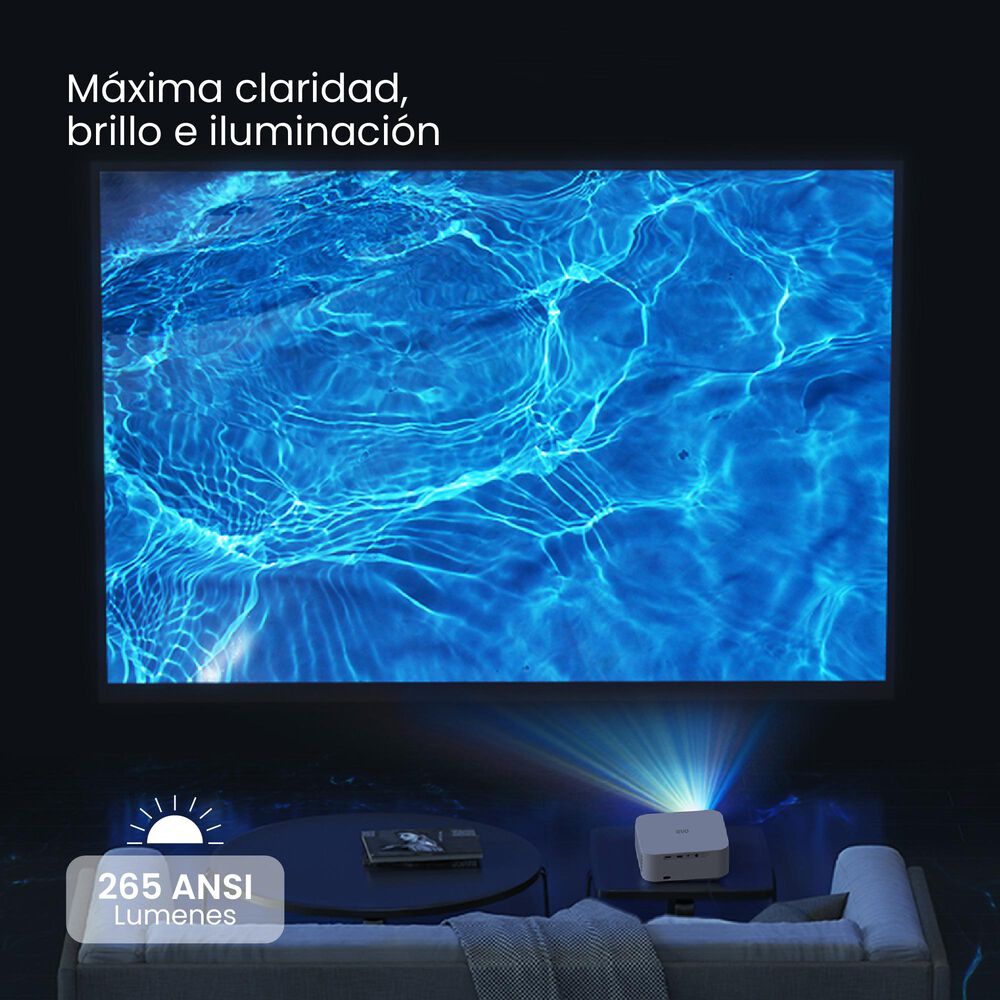 Proyector Portatil Smart Orion 12000lm Wifi Bt Android Levo image number 3.0