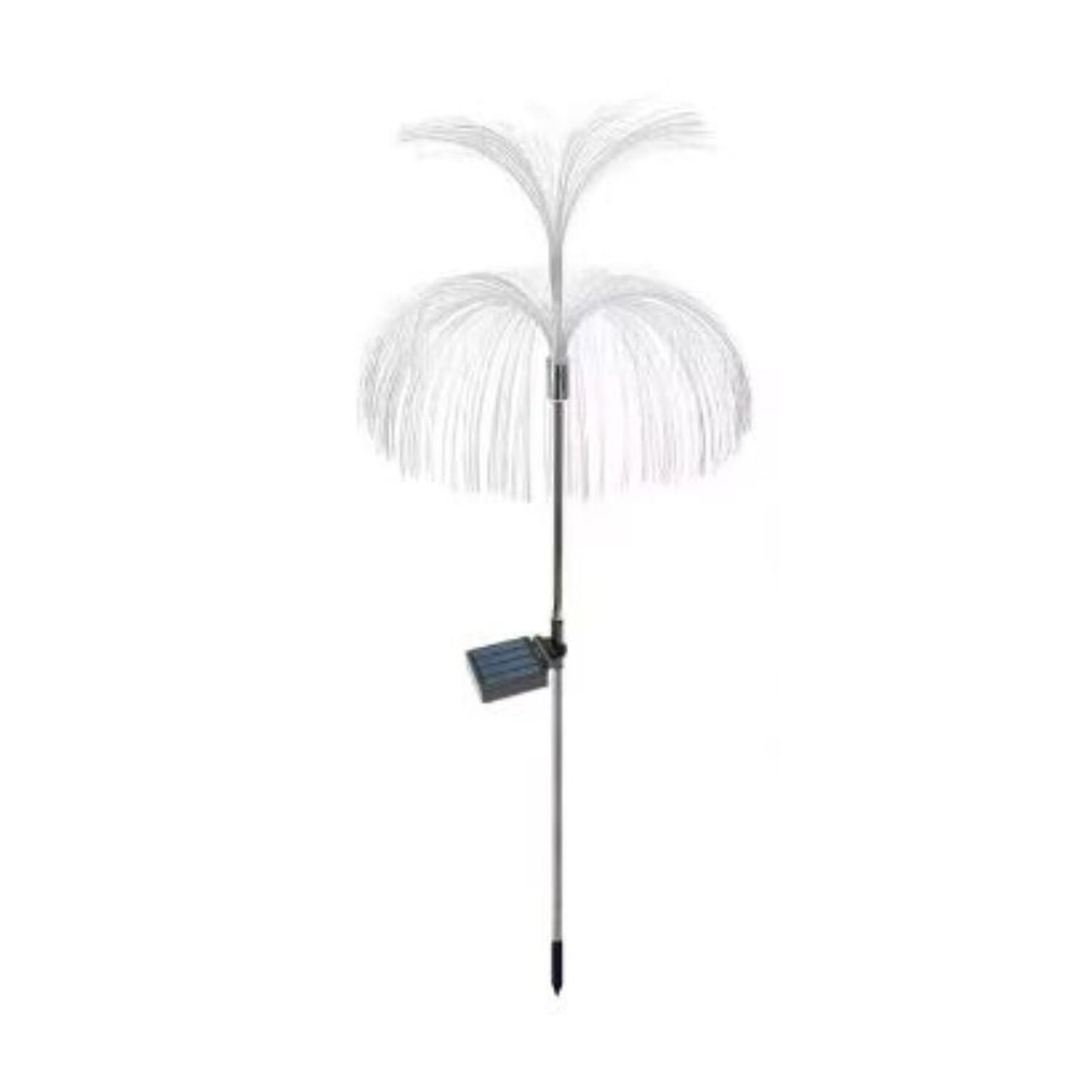 Luces Estaca Solar Flor Medusa Doble Capa Decoraci&oacute;n Jardin image number 0.0